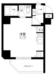 LA.スイート上野の物件間取画像